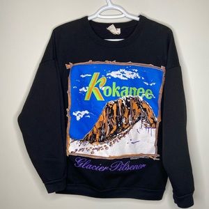 Vintage 1991 Kokanee Tourist Crewneck Sweatshirt